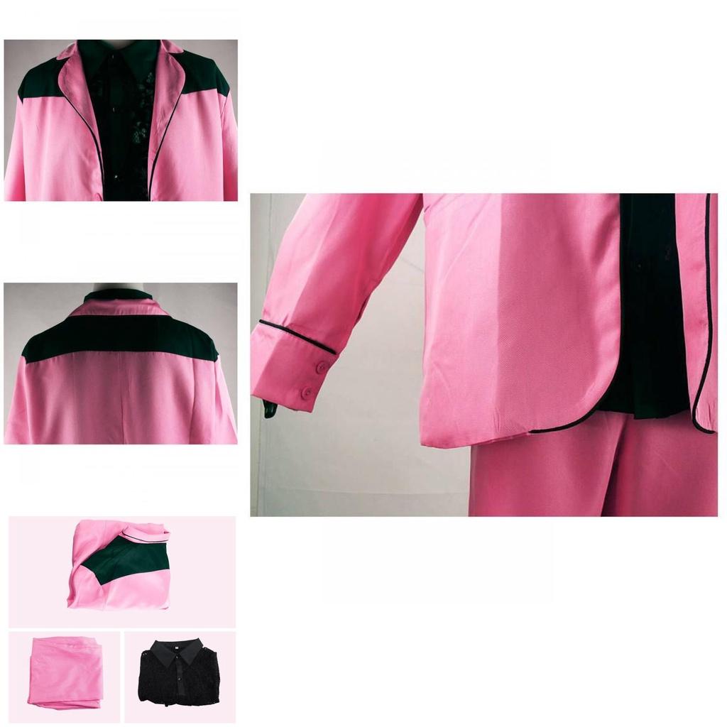 Authentic Elvis Presley Role-playing Outfit Coat With T-shirt Trousers