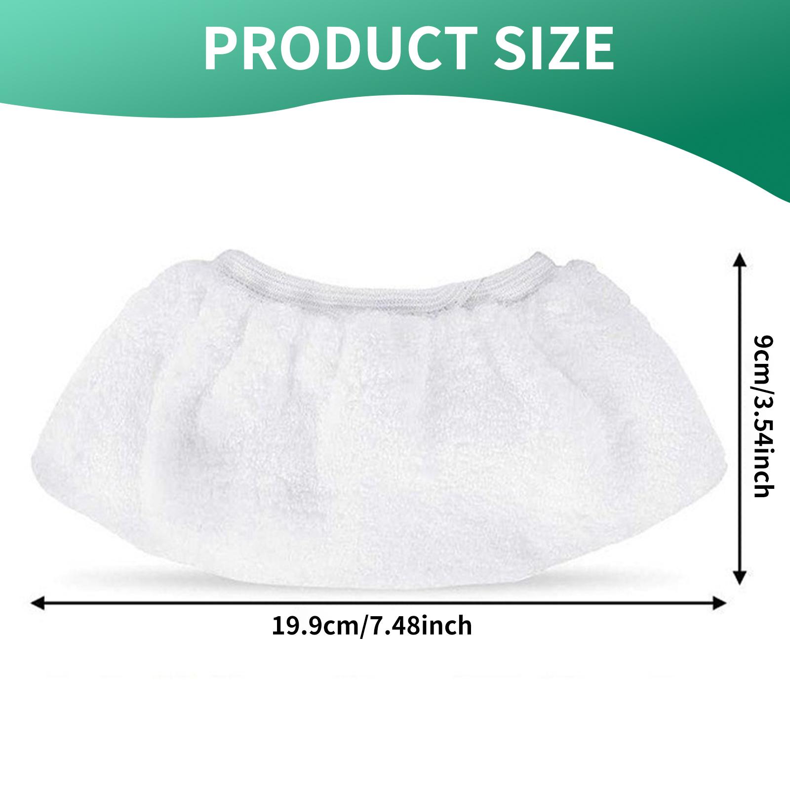 

10Pcs Steam Mop Replacement Pad for SC1/SC2/SC3 Washable Steam Mop Kitchen Cleaner Pad Reusable Microfiber Cloth Steam Mop Cover 10PCS белый