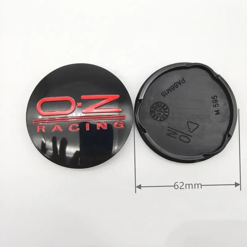 4 Stück 62mm Auto Radnabenkappen für OZ M595 O.Z racing Alloy Auto Radfelge Nabenkappe Abdeckung