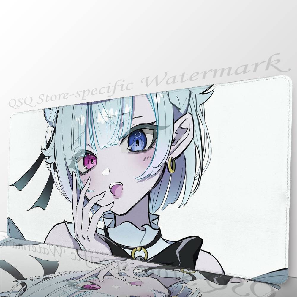 Amemiya Nazuna Anime V-VShojo Mousepad Non-slip Suitable For Office Computers Laptops E-sports Game Desk Mats XXL Keyboard