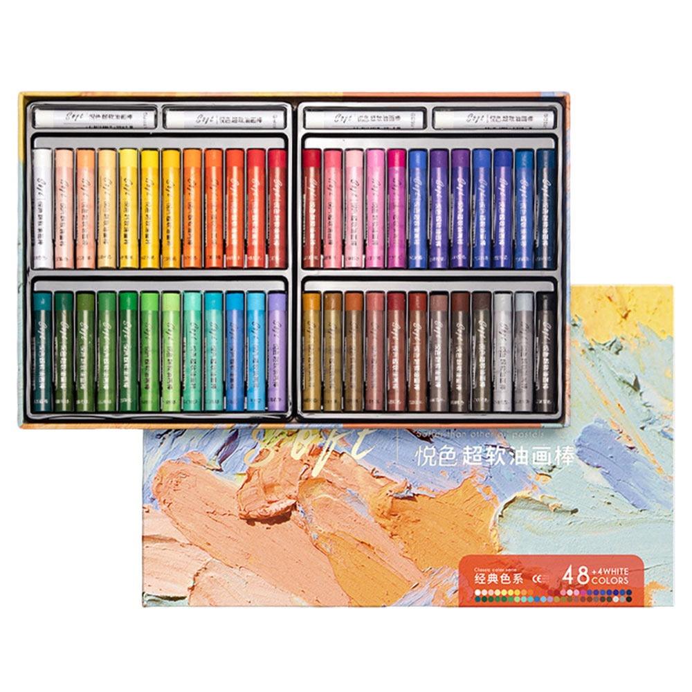 

Набор мягкой масляной пастели Safety Artist Professional Graffiti Art Crayons Art Supply A-48 Colors
