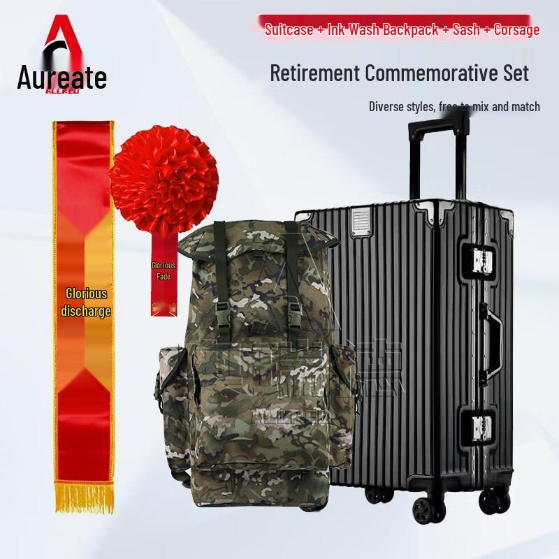 Veteran Commemorative Luggage Set 24 inches