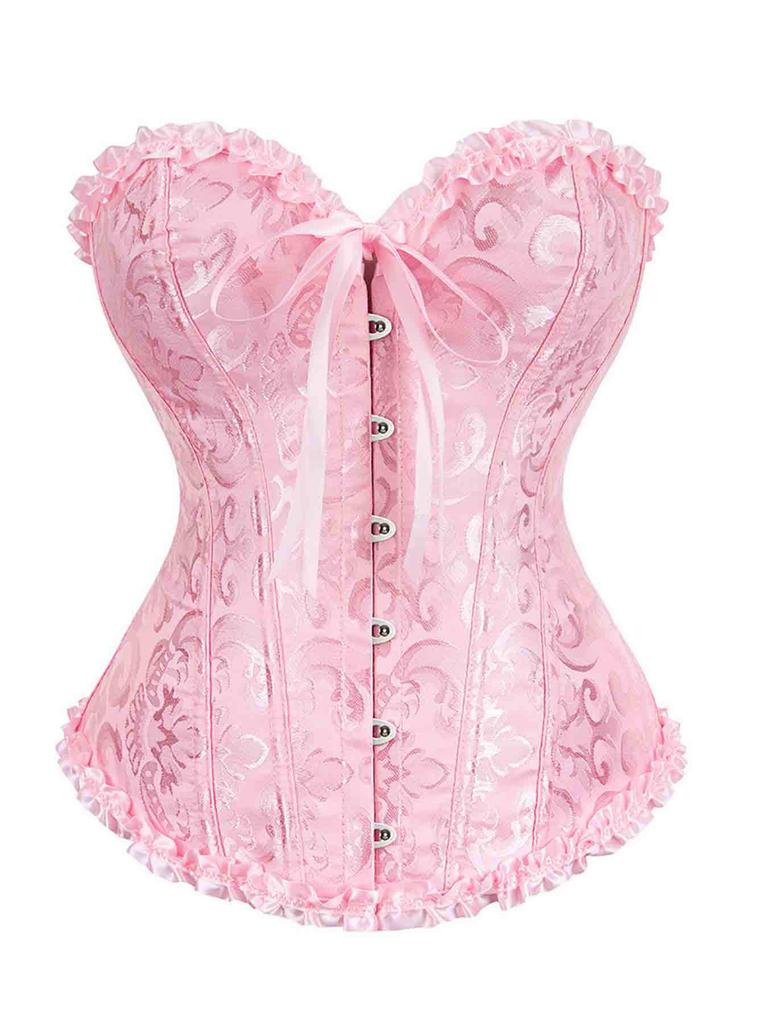 Elegant European-Style Sculpting Bodysuit: Sexy Waist Cincher & Body Shaper with Jacquard Design.