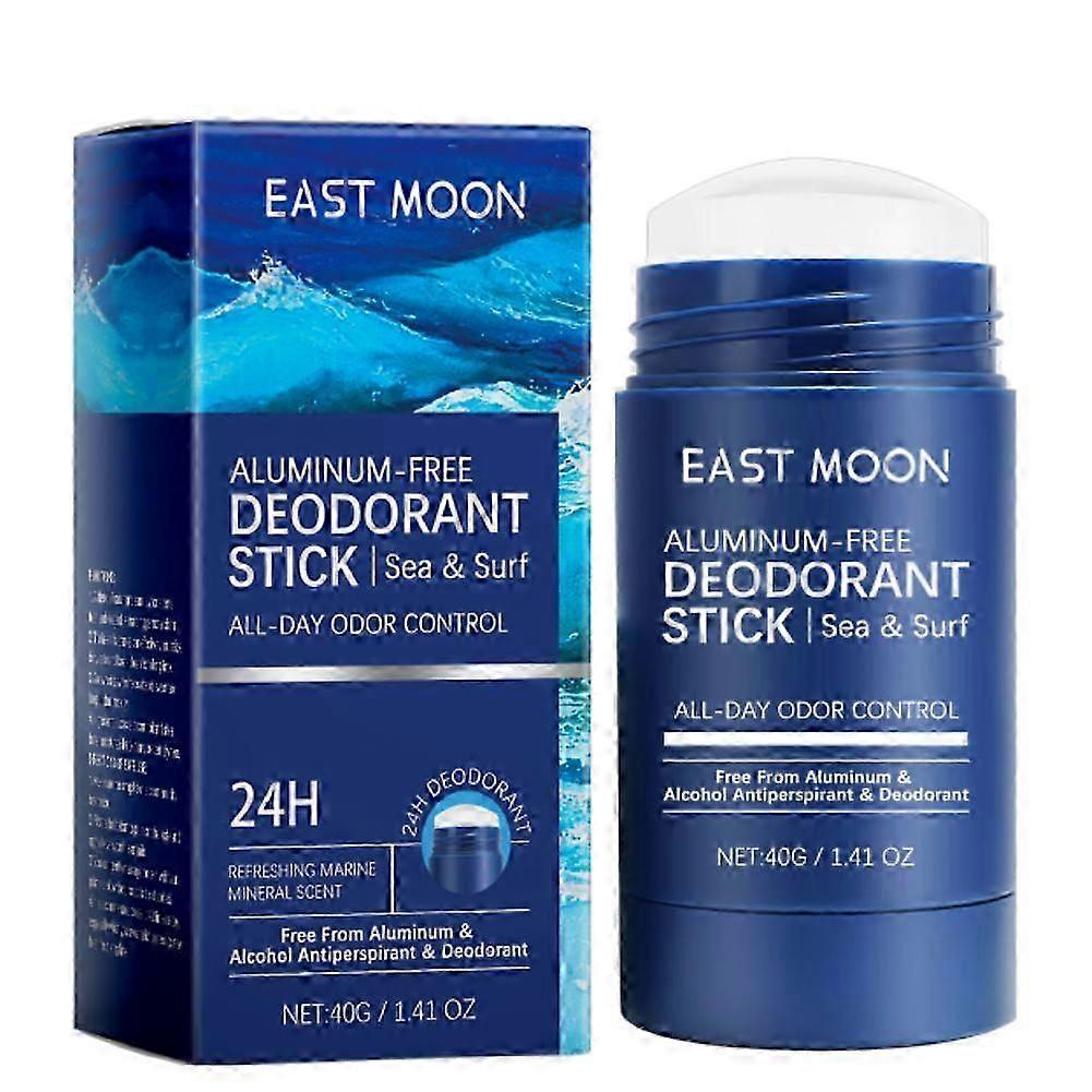 Natural Deodorant Stick for Armpit Anti Odor Remover Long Lasting Freshing Sweat Eliminate Bad Smell Smooth Underarm Deodorant