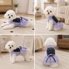New pet clothes into a cat kitten sweet cascading skirt breathable cat dog vest cute clothing