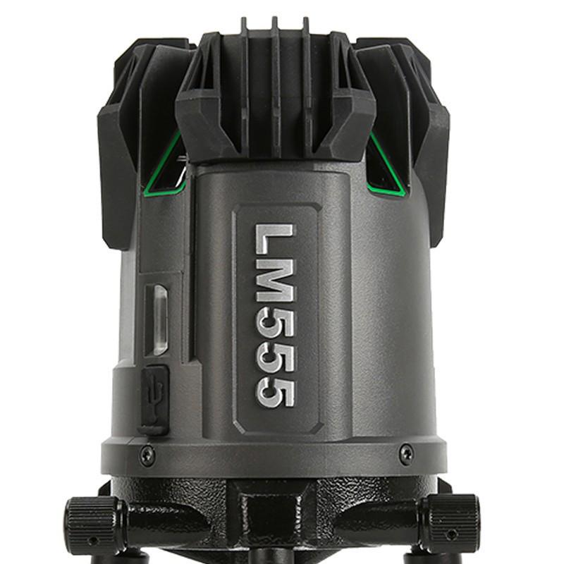 UNI-T LM555LD High-Precision Infrared Auto Line Laser Leveler with Rechargeable Lithium Battery