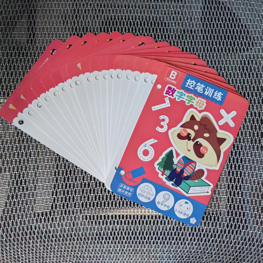 Toddler Pen Control Coaching Workbook Baby Magical Tracing Practice Copybook Reusable Writing Drawing Learning-Focused Picture Books