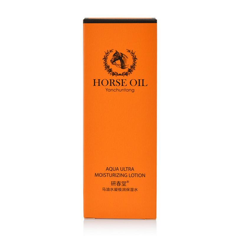 120ml Horse Oil Hydrogel Moisturizing Lotion Toner Moisturizing Hydrating