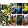 Animal Parrot Birds Case For Samsung Galaxy A33 A53 A13 A12 A32 A52 A14 A34 A54 A15 A25 A35 A55 A71 A51 Coque