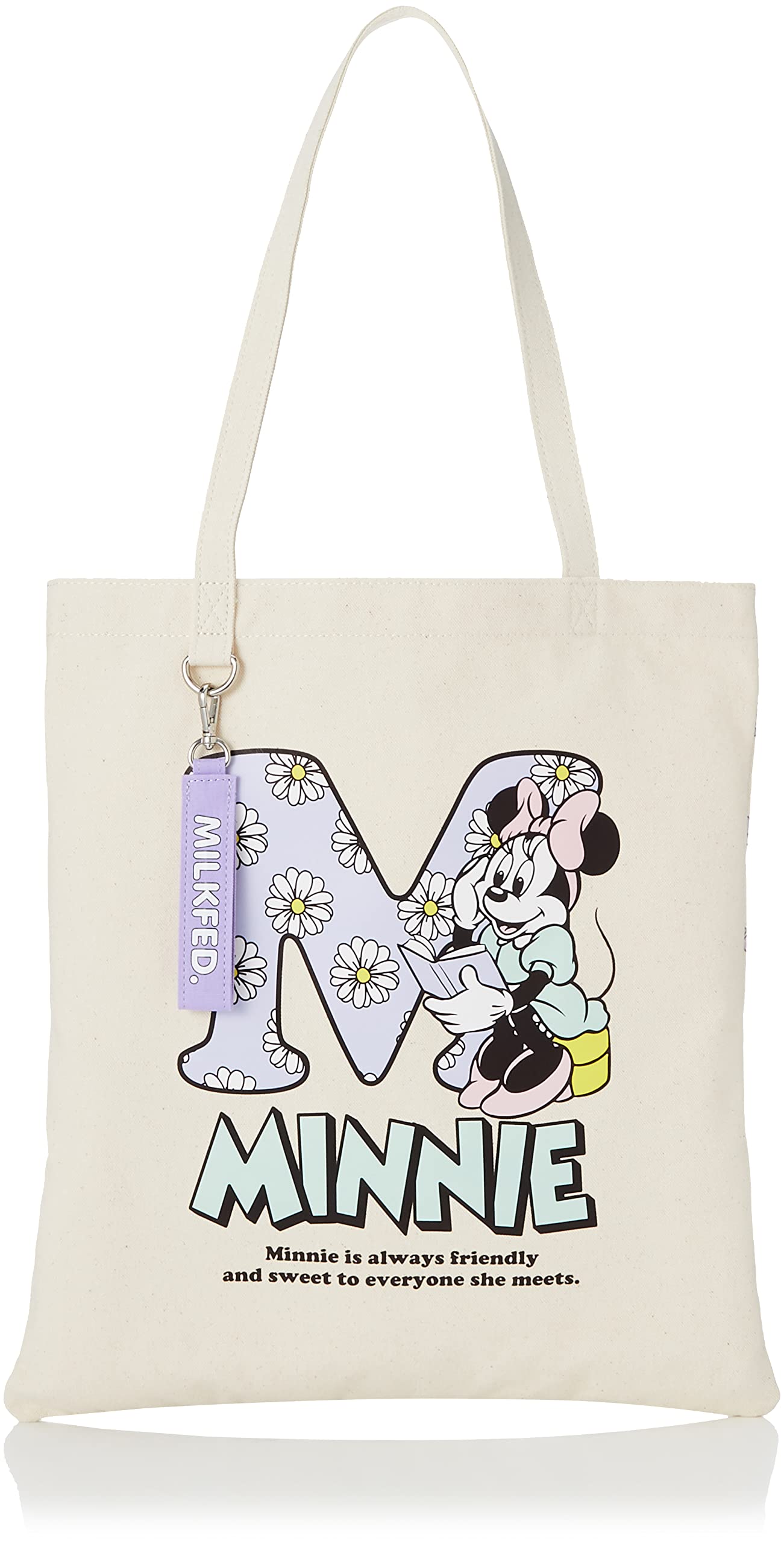 

Milkfed White MINNIE/TOTE Women s Bag, белый