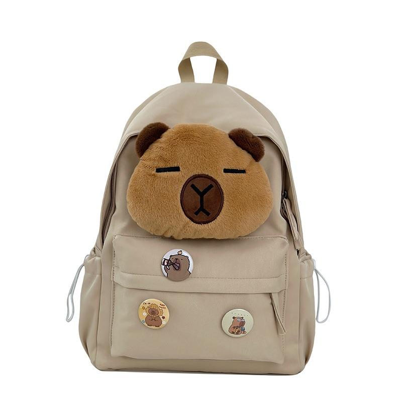 New High-value, Fresh and Cute Cartoon Bear Backpack, Casual and Lightweight Large-capacity Backpack for Primary and Secondary School Students