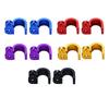 Rear Brake Hose Guide Clamp Holder for Motorcycle Oil Line with CNC Aluminum Material Offering Long Service Life