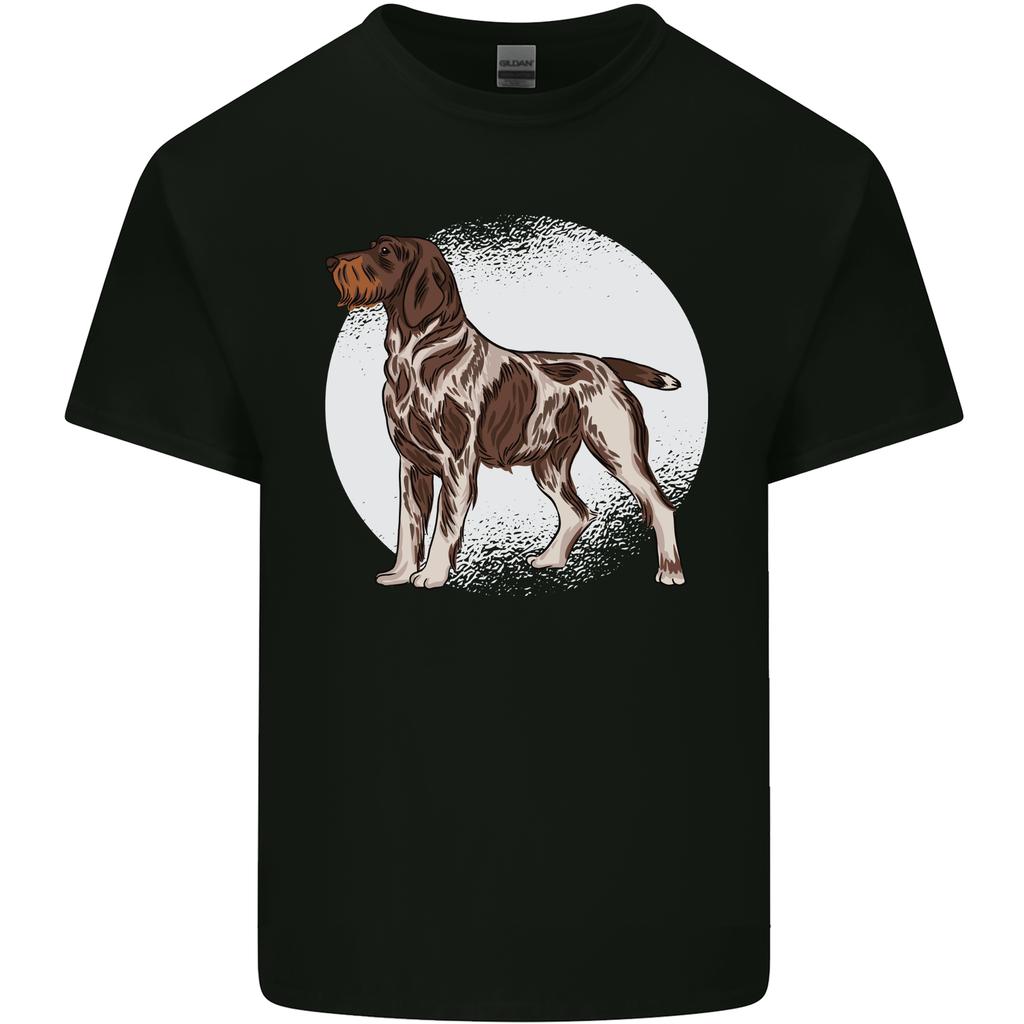 GerUnisex Wirehaired Pointer Dog Unisexs Light Cotton TShirt