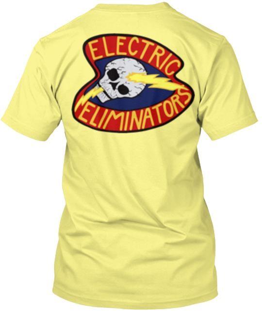 Tričko Warriors Electric Eliminators Vyrobeno v USA Velikost S až 5XL