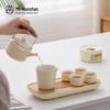 Nanshan Xiansheng White Porcelain Gongfu Tea Set