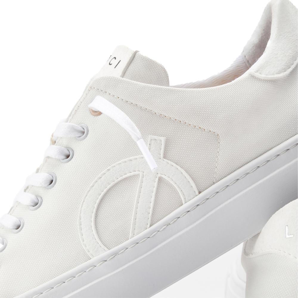 Loci Nine Vegan Sneakers Natural/White/White Lc-009-006