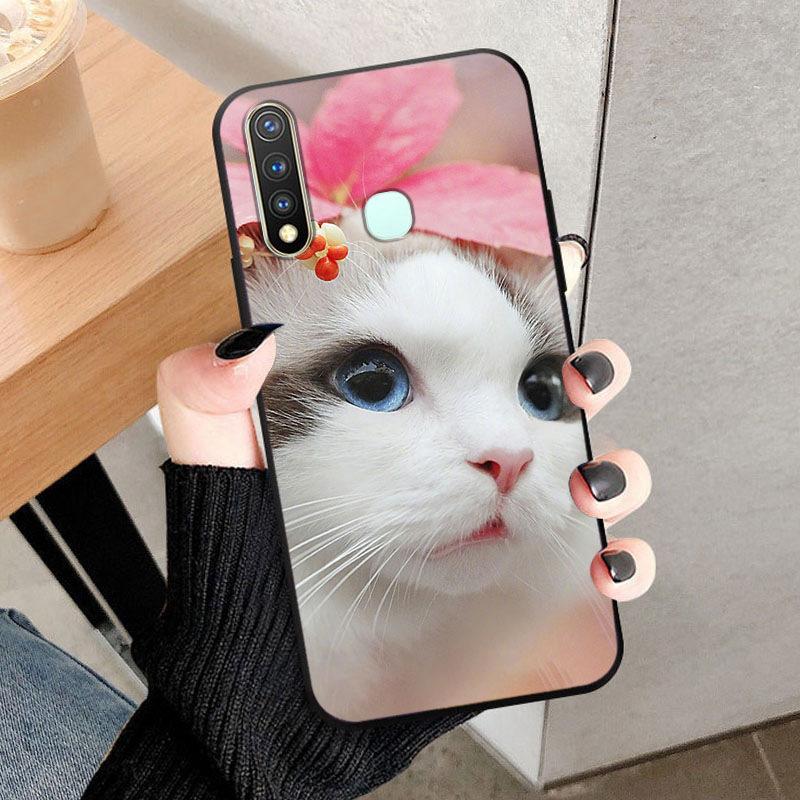 For Vivo Y19 1915 Case Y5S Luxury Fashion Shockproof Soft Silicone Back Cover For Vivo Y 19 VIVOY5S Phone Case Funda VIVOY19