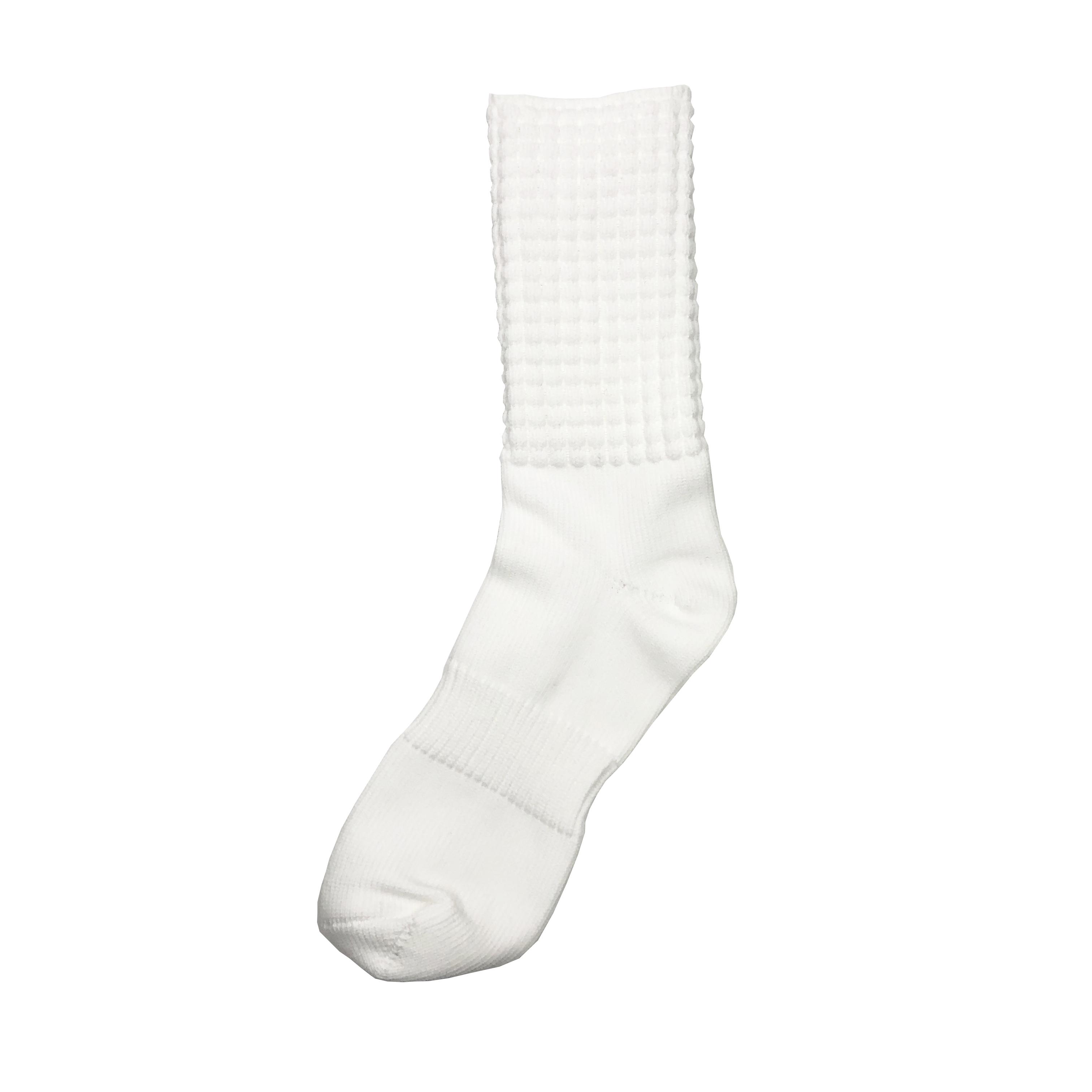 Irish Dance Ankle Poodle Dress Socks-Disposable Anti-Bacterial Woven Daily Use S белый