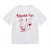 Women's Trend Comfy Breathable Classic T-Shirt Artistic Elements Design Tee