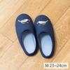 Kawashima Selkon Textiles Morris Design Studio Strawberry Thief GS1700A Slippers, Blue, Medium,