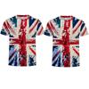 Classic Union Jack T-shirt For Men Women And Kids Casual And Simple Design
