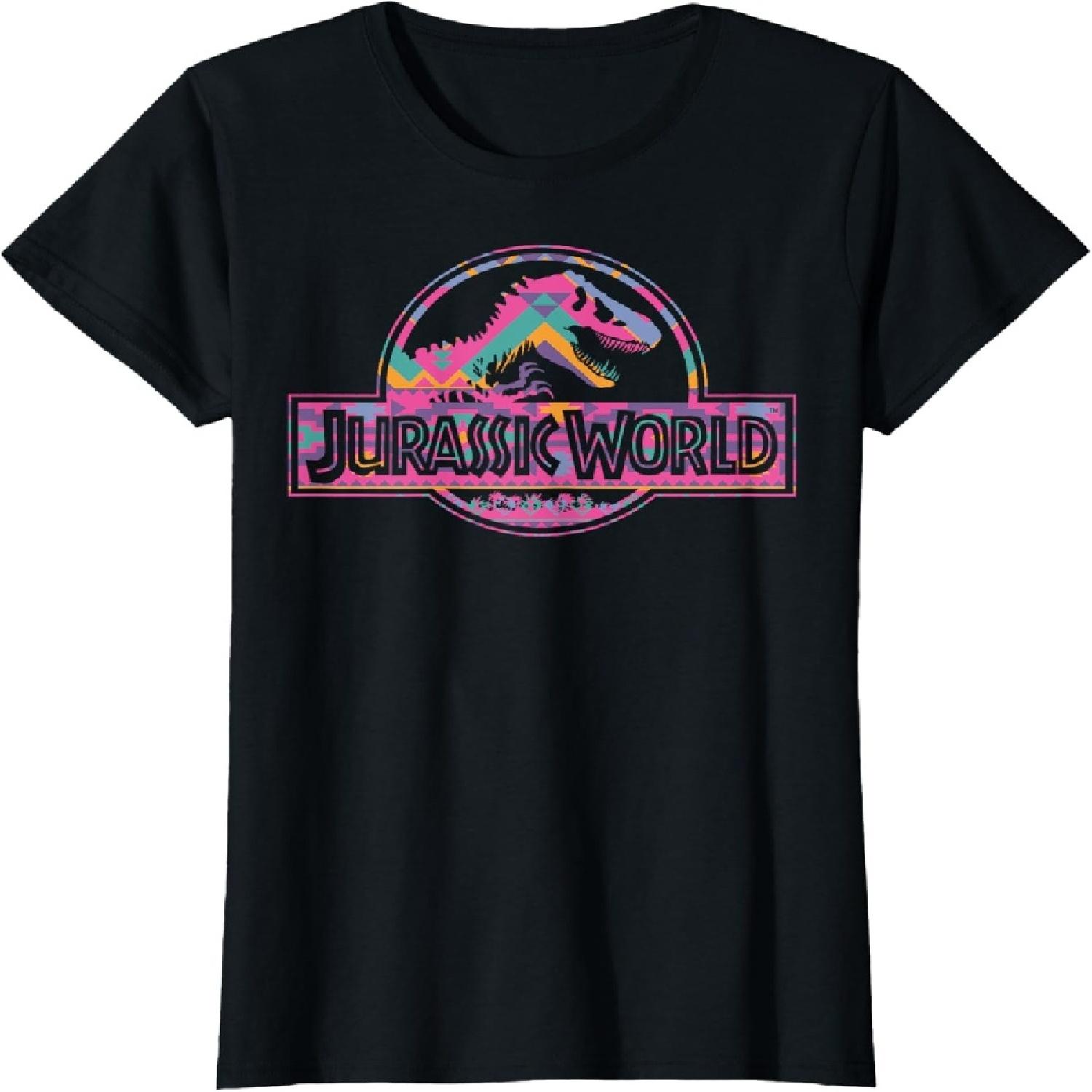 Jurassic World Boho Geometric Fossil Logo Graphic T-Shirt T-Shirt XXXXXL разноцветный