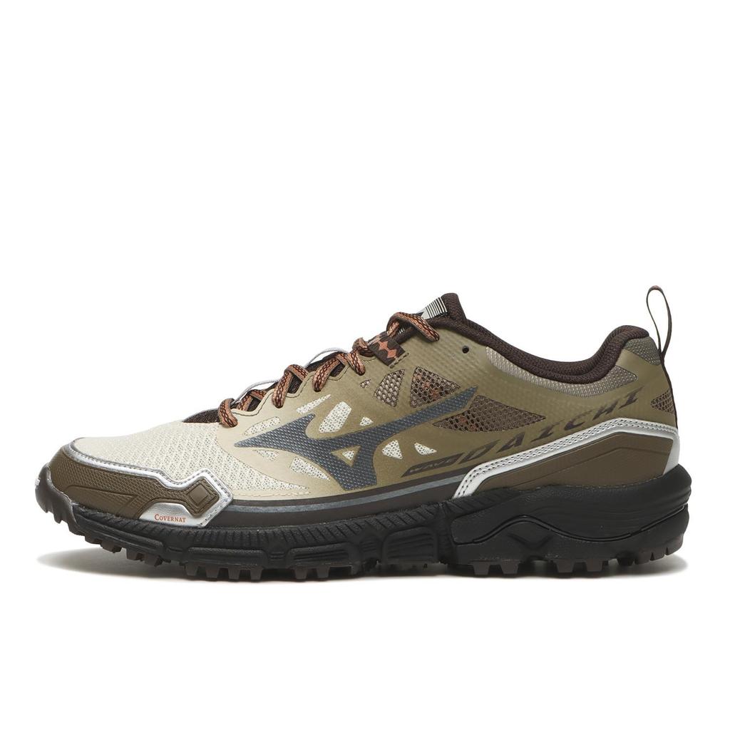 D1GD262101 Covernat Mizuno Wave Daichi LS Khaki/Black (Men's)