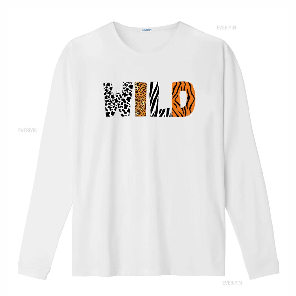 Wild Animal Pattern Cow Leopard Zebra Tiger Print T Shirt vintage Washed fashion streetwear Top For Everyday Wear homme