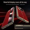 Huawei Mate XTS/XT Ultimate Design Tri-Fold Smart Window Leather Case