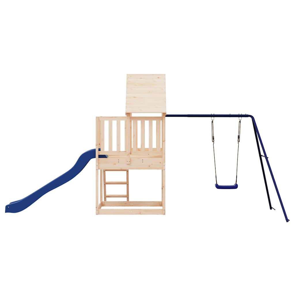 Solid Wood Play Tower Pine