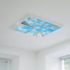 4 Pcs Fluorescent Light Covers For Ceiling Lights 2 X 2 Feet Magnetic Spring Summer Autumn Winter Reducing Harsh Glare Shade Pan