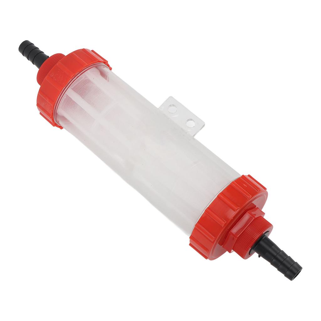 Agricultural In Line Mesh Filter Plastic Nylon High Flow Water Pump Transparent Filter for Garden