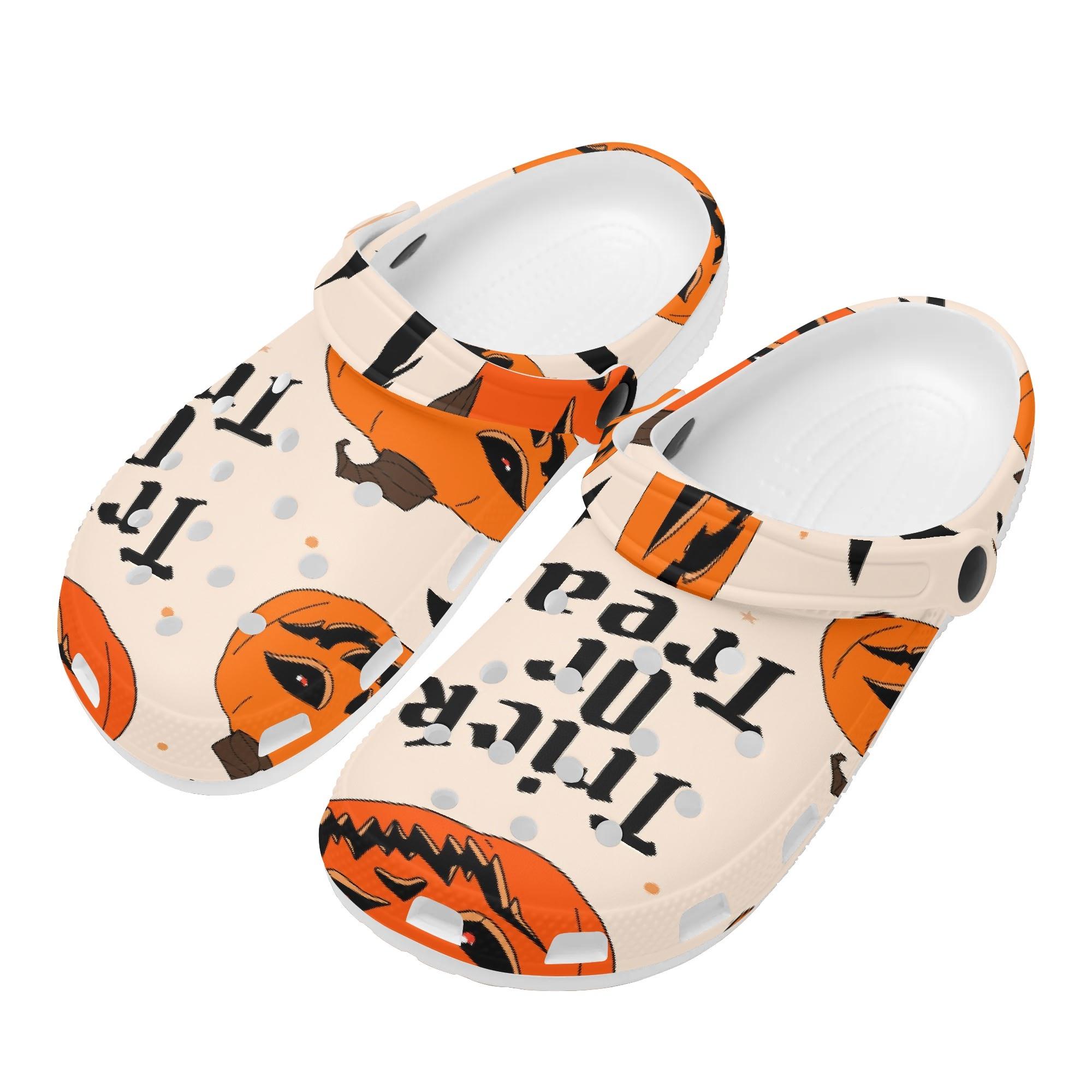 Colorful Printed EVA Clogs Unisex Ventilated Breathable Slip On Casual Shoes Lightweight Summer Sandals Casual Daily Wear 36 белый
