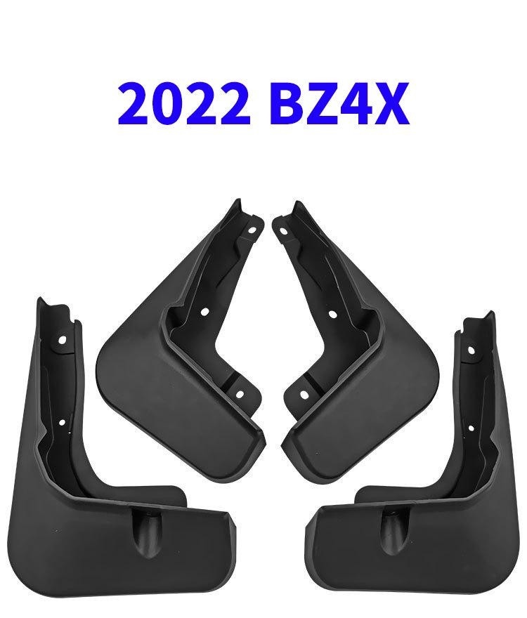 2022 Toyota BZ4X Front and Rear Mud Flaps for Tire Protection