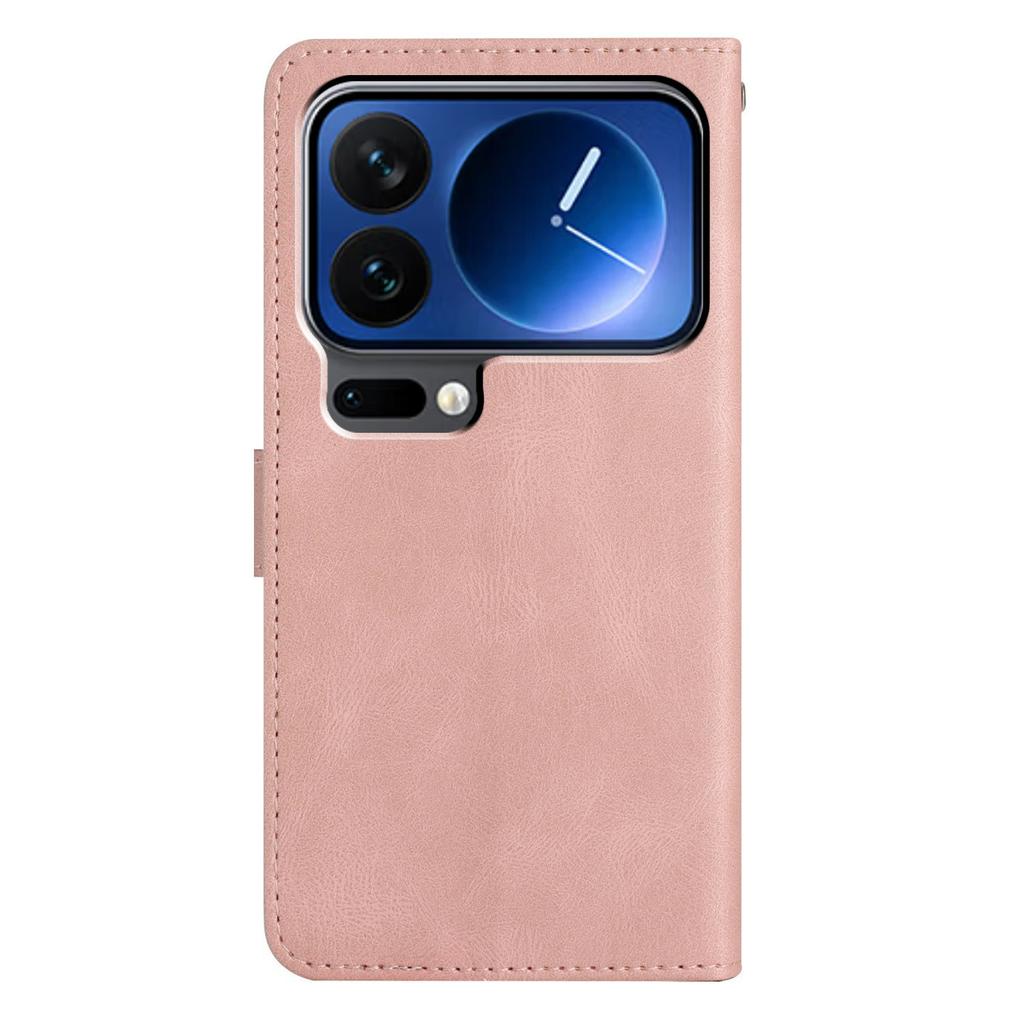 For Xiaomi 17 Pro Case Crazy Horse Texture PU Leather Wallet Stand Phone Cover