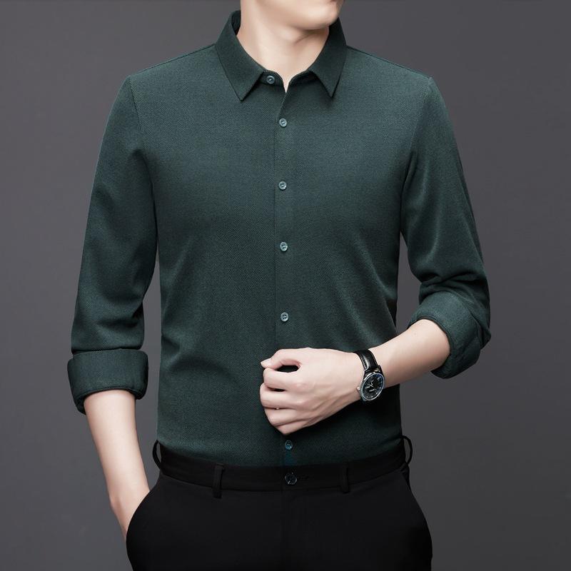 Новая зимняя мужская рубашка — фото 5