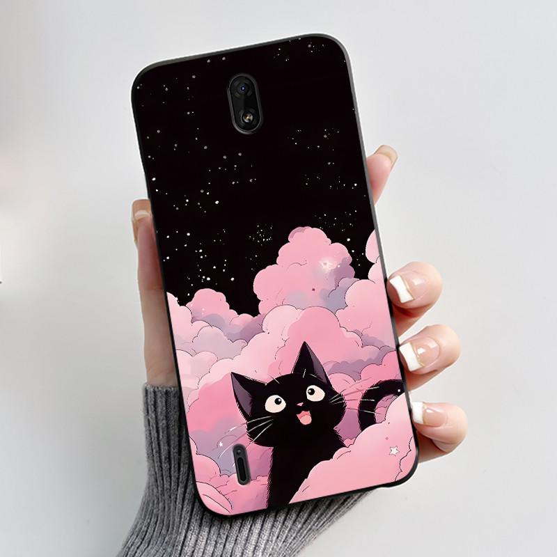 Cute Rabbit Love Heart Funny Phone Case For Nokia C1 Plus C2 Case Soft Silicone Back Cover For NokiaC1 C 1 Plus Fundas C 2 Coque