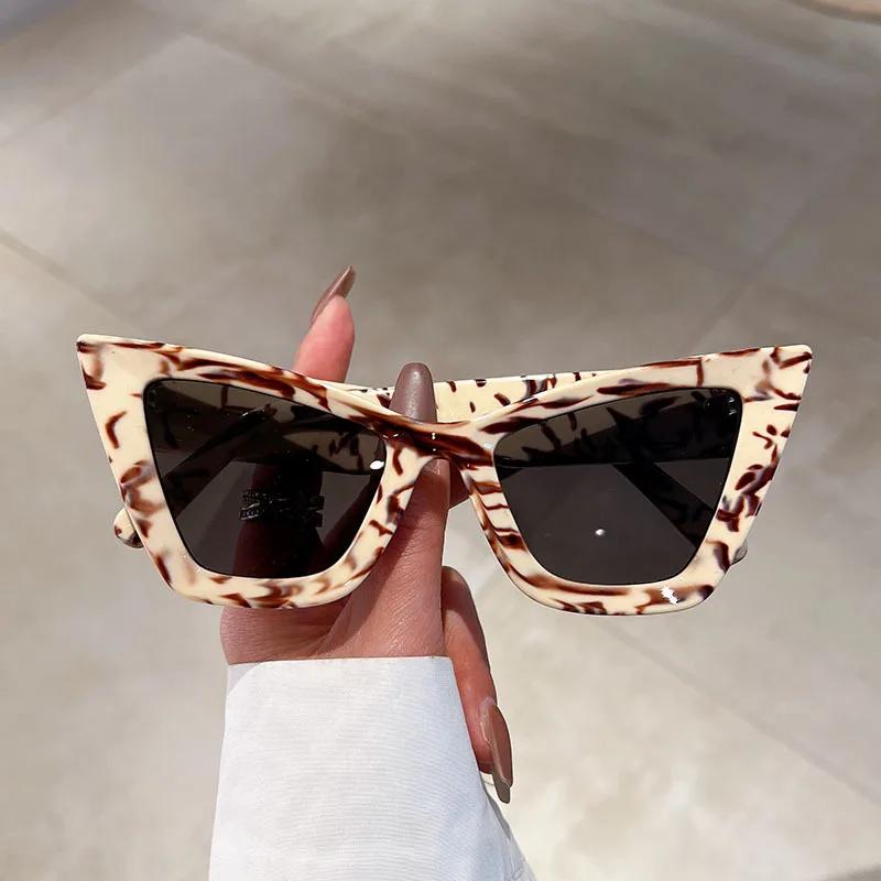 New Cat Eye Fashion Sunglasses Woman Vintage Luxury Brand Designer Sun Glasses For Female UV400 Protection