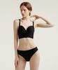 Ageunel Queen Bikini Bra_Black