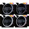 Car Steering Wheel Cover Universal Diamond Blingbling Crystal Set Wheel Car-styling Diamond Accessories Cute Car Accessories