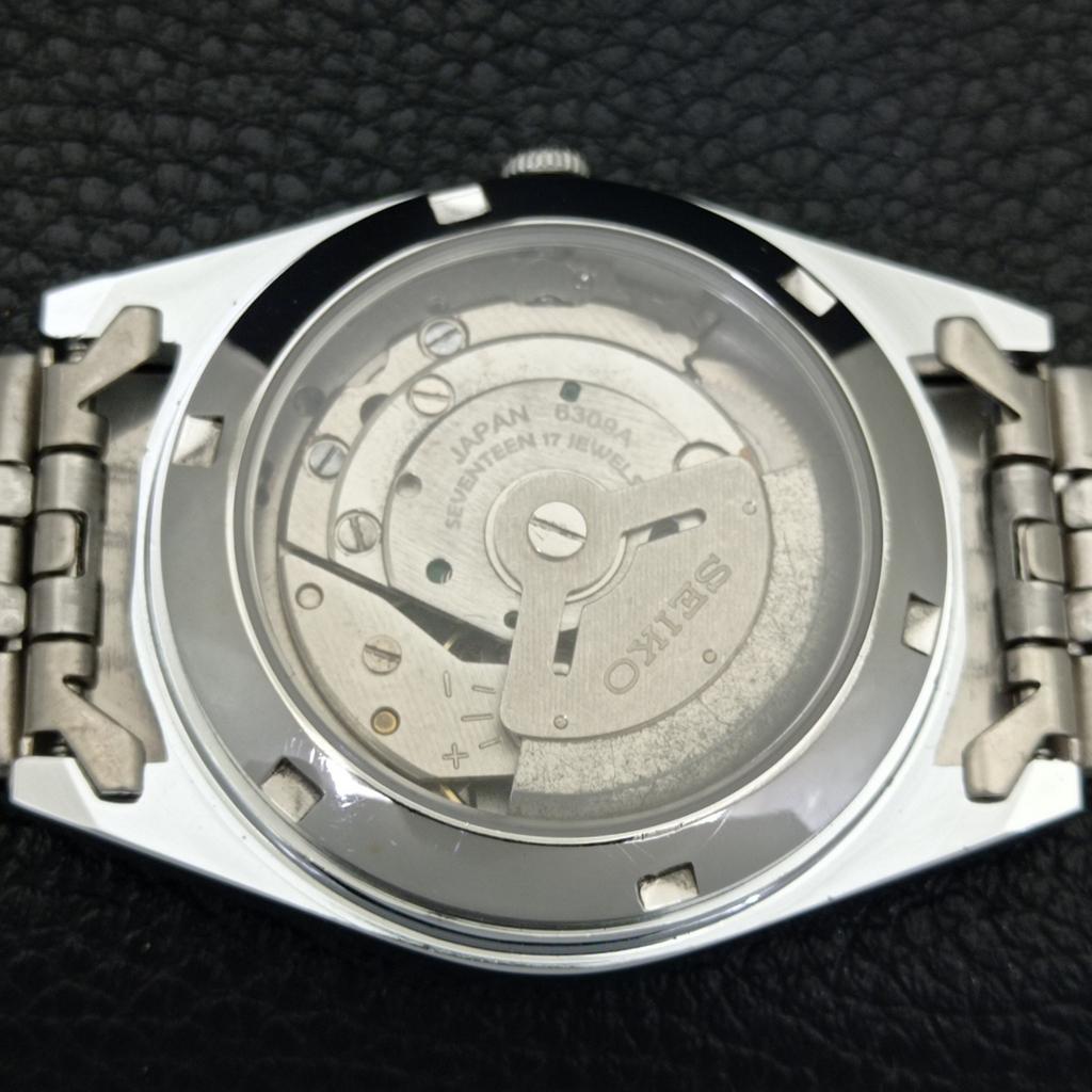 REFURBISHED SEIKO 5 AUTOMATIC 6309A VINTAGE JAPAN MENS ARABIC WATCH A441477-5 Sk-a441477