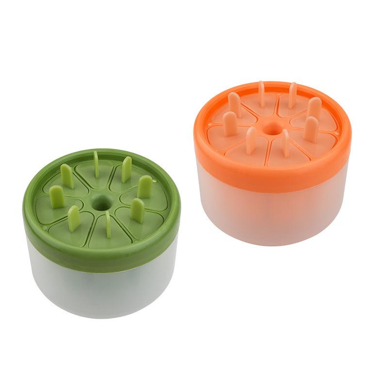 

Пищевая форма для домашнего мороженого с крышкой оранжевый