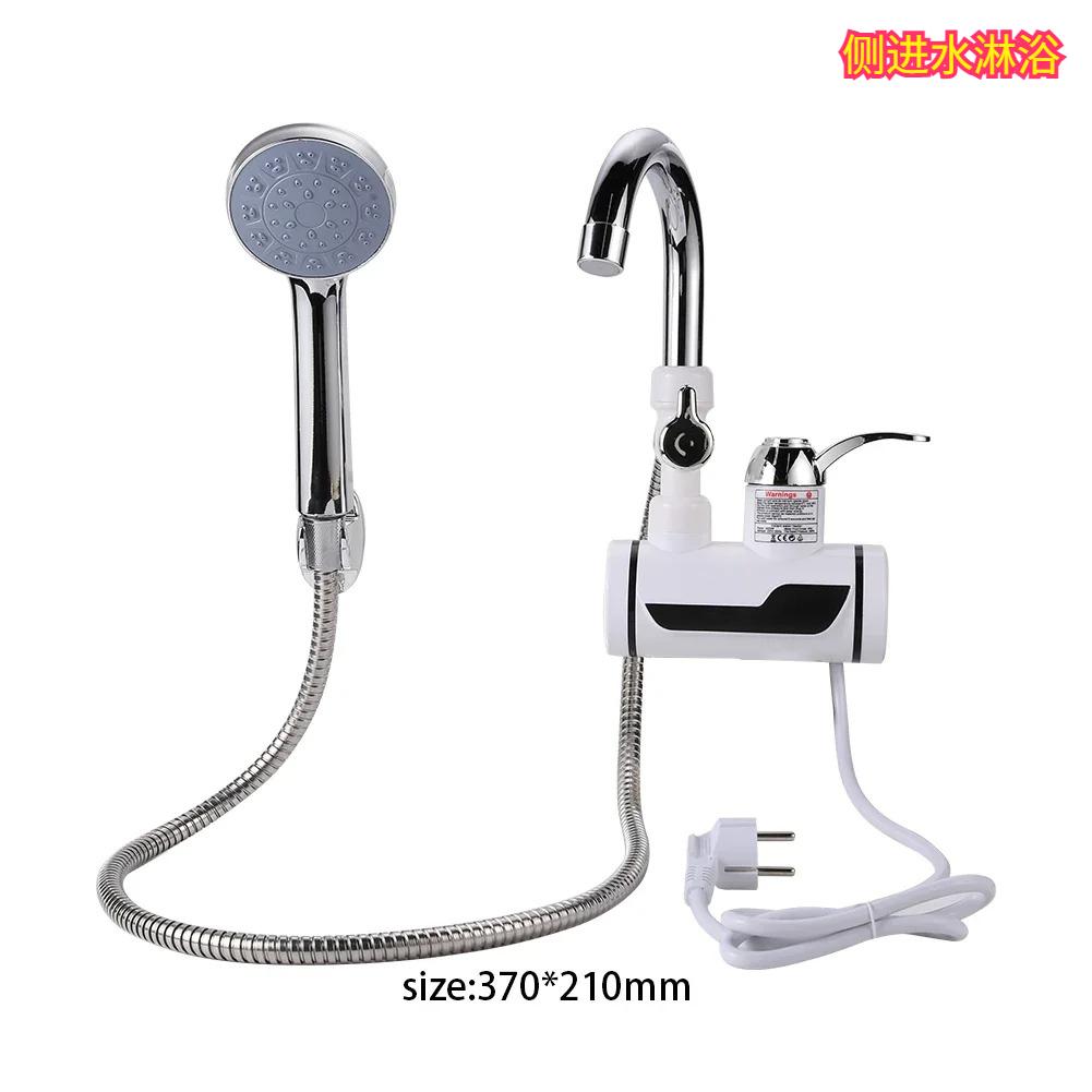 

3000W Tankless Water Heater Faucet Shower Instant Electric Tap Heating Hot Water for Kitchen and Bathroom