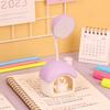 Cute Duck Night Desk Lamp Rechargeable Eye Protection Study Night Light for Desk Kid Room Bedroom Student Homework Lighting