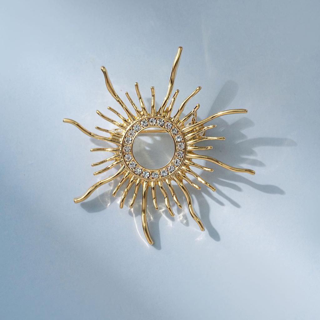 Senior Brooches Flower Leaf Brooch Pins for Women Suit Pendant  Fashion Brooches Jewelry