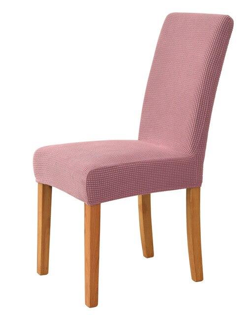 1 Stück Polarfleece-Stoff, Universalgröße, Küchenstuhlbezug, großer, hochelastischer Stuhlbezug, Sitzbezug für Wohnzimmer