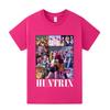 A1223 Kids Boys Girls Kpop Rumi Zoey Mira Print Short Sleeves T-shirt