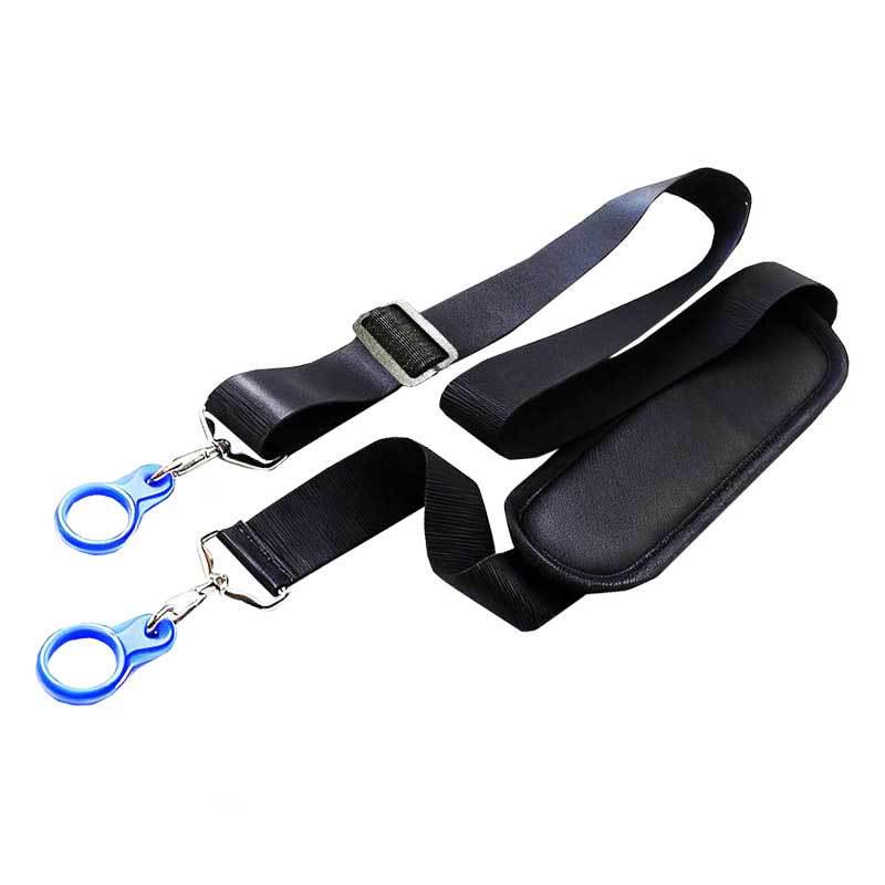 Cannon Rod Strap: Traditional Long Fishing Rod – New Model, Labor-Saving, Thickened with Silicone Ring and Shoulder Strap