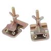 2 Pcs Set Silk Screen Printing Metal Butterfly Hinge Clamp DIY Hobby Tool
