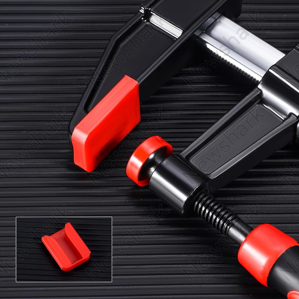 Set 1/2 cleme de oțel de 25 cm, cu adâncime de înălțime de 7,6 cm, limită de sarcină de 225 kg, cleme de masă, cleme F pentru prelucrarea lemnului